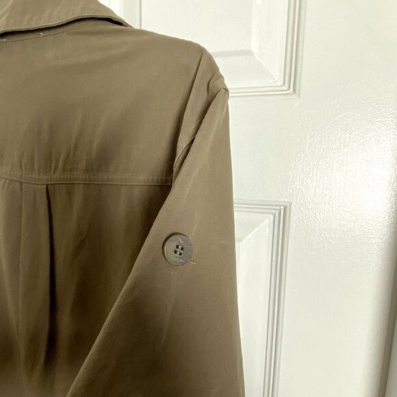 Bohme Celina Olive Jumpsuit Military Utility Cotton Size Small NWT  SB - Picture 10 of 13